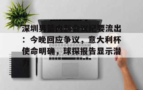 深圳男篮内部会议纪要流出：今晚回应争议，意大利杯使命明确，球探报告显示潜力(足球及时比分球探网)-九游官网